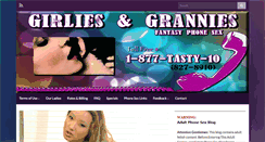 Desktop Screenshot of girliesandgrannies.com